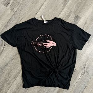 Size 12 Black Boohoo Tall T Shirt